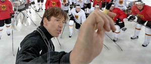 Mach's noch einmal, Uwe: Die Deutsche Eishockey-Nationalmannschaft führte Uwe Krupp 2006 als Trainer zurück zur A-Weltmeisterschaft und 2010 bis ins WM-Halbfinale. Kann er in der kommenden Saison bei den Eisbären an diese Erfolge anknüpfen?
