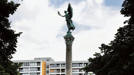 Der Mehringplatz wird zurzeit umgebaut. 