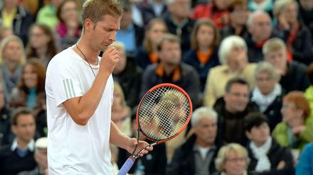 Aus der Traum: Florian Mayer ist im Achtelfinale von Hamburg ausgeschieden.