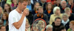 Aus der Traum: Florian Mayer ist im Achtelfinale von Hamburg ausgeschieden.