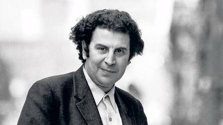 Porträt des Komponisten als junger Mann. Mikis Theodorakis im Jahr 1970. 