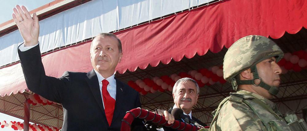 Recep Tayyip Erdogan, Präsident der Türkei, präsentiert sich als starker Mann im Nahen Osten. 