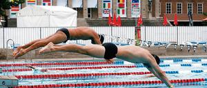 European Maccabi Games 2015 in Berlin: Im Olympiapark haben die ersten Wettkämpfe begonnen.