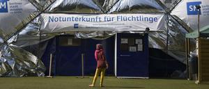 Auch in Berlin gibt es zunehmend Probleme bei der Unterbringung von Flüchtlingen.