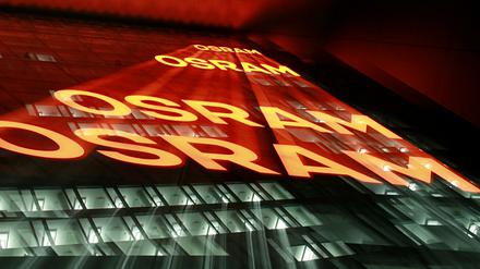 Vor der Aufspaltung. Zentrale der Firma Osram in München.