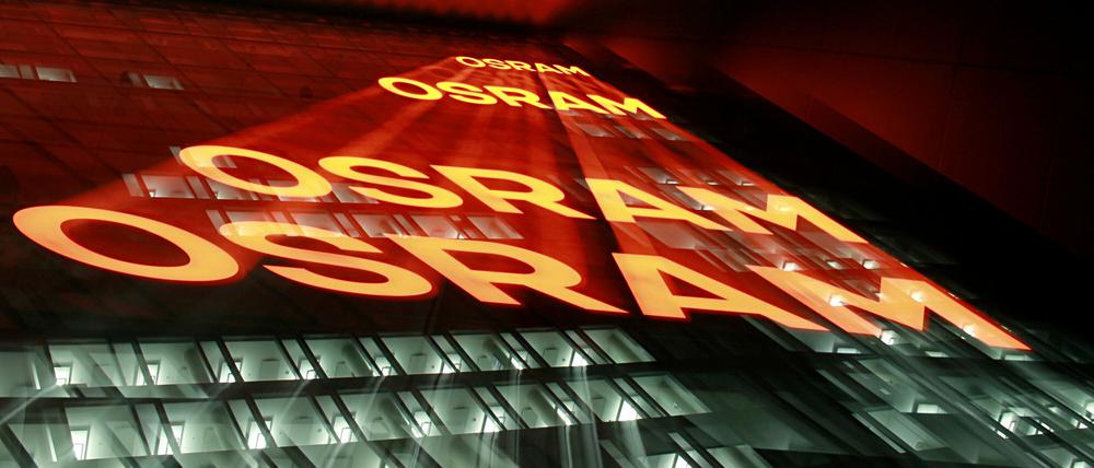 Vor der Aufspaltung. Zentrale der Firma Osram in München.