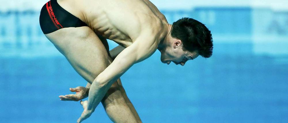 Patrick Hausding musste das WM-Finale vom Drei-Meter-Brett abbrechen.
