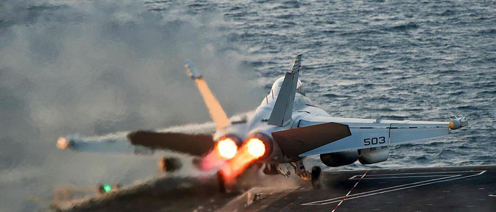 Die USA ist zu größeren Angriffen bereit.