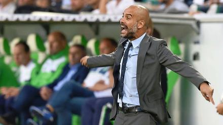 Das Engagement stimmte bei Pep Guardiola. Den Titel aber holte Wolfsburg.