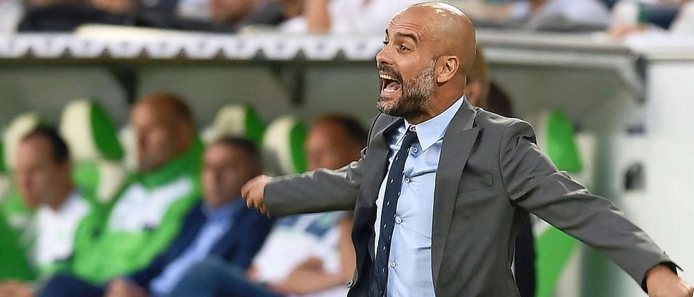 Das Engagement stimmte bei Pep Guardiola. Den Titel aber holte Wolfsburg.