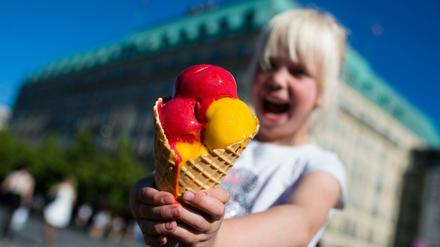 Ernährungsempfehlung für Dienstag in Berlin: Eis.