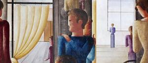 Ein Bild Oskar Schlemmers, die "Zwölf Figuren im Raum".