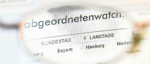 Das Onlineportal veröffentlichte heute seine Statistik zu den Nebeneinkünften von Bundestagsmitgliedern