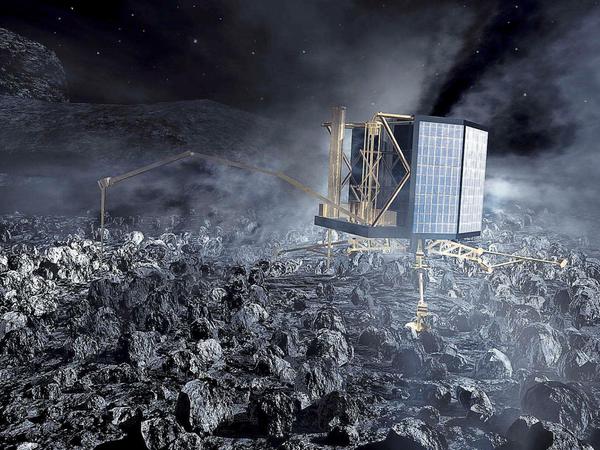 Philae auf Tschuri