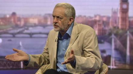 Hat große Chancen, Chef der Labour Party zu werden. Der ultralinke Kandidat Jeremy Corbyn. 