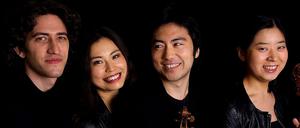 Moti Pavlov, Ruiko Matsumoto, Tsuyoshi Moria und Eri Sugita sind das Quartet Tokio Berlin
