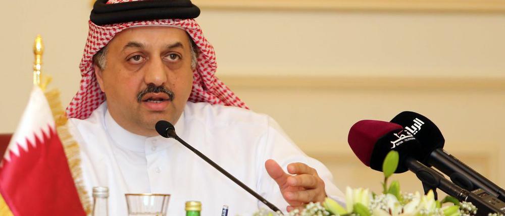 Kündigt Reformen an: Katars Außenminister al-Attiyah.