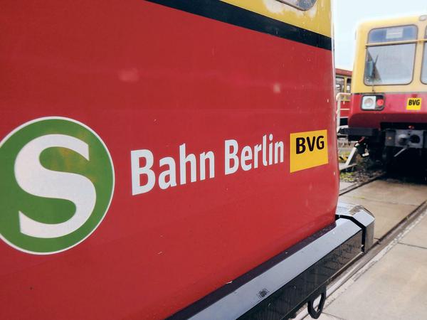 Auch bei der S-Bahn wird gebaut.
