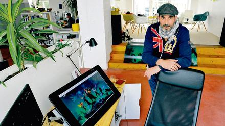Karsten Härle ist der Chef der Firma "Happy Tuesday" in der Waldemarstraße