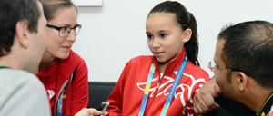 Jüngste Teilnehmerin: Die zehnjährige Alzain Tareq aus Bahrain.