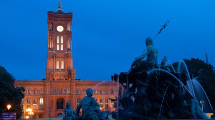 Dort ist der Andrang groß: das Rote Rathaus in Berlin.