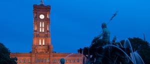 Dort ist der Andrang groß: das Rote Rathaus in Berlin.