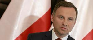 Polnisches Staatsoberhaupt Andrzej Duda in Warschau