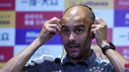 Geringere Sprachbarriere: Pep Guardiola träumt von der Premier League.