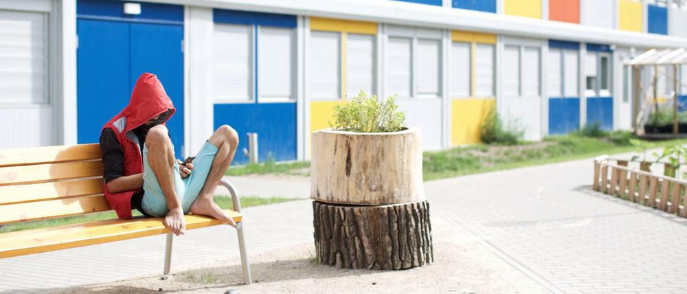 Die Flüchtlingsunterkünfte reichen in Berlin nicht aus. Hier ein Heim in Köpenick.