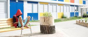 Die Flüchtlingsunterkünfte reichen in Berlin nicht aus. Hier ein Heim in Köpenick.