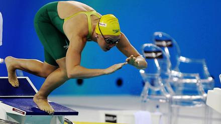 Mit unerlaubter Unterstützung. Olympiasiegerin Kylie Palmer wurde nachträglich die Einnahme einer verbotenen Substanz nachgewiesen.