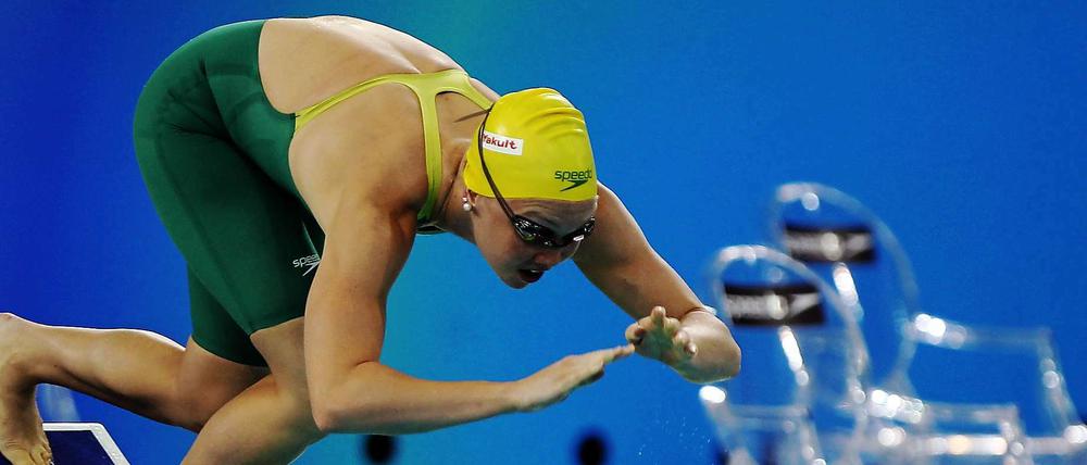 Mit unerlaubter Unterstützung. Olympiasiegerin Kylie Palmer wurde nachträglich die Einnahme einer verbotenen Substanz nachgewiesen.