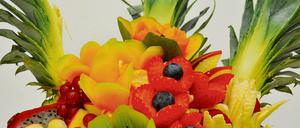 Bei Caffè e Gelato in den Arkaden am Potsdamer Platz gibt es aufwändig gestaltete Becher. 