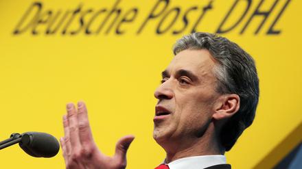 Der Vorstandsvorsitzende der Deutschen Post, Frank Appel