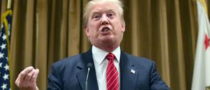 Der Getriebene: Donald Trump betreibt in den USA einen Vorwahlkampf der harten Sorte.
