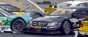 Kontaktfreudig: In der DTM gehört auch das Drücken und Schieben dazu.