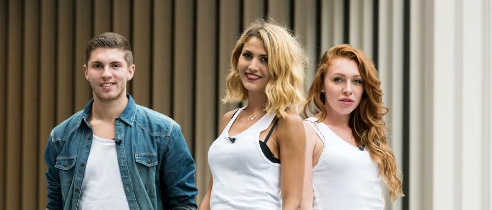 Joey Heindle, Fiona Erdmann und Georgina Bülowius.