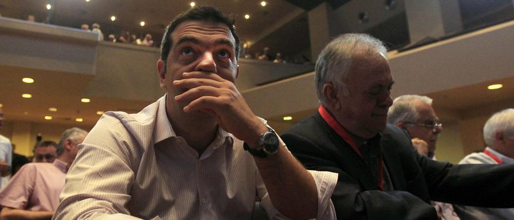 Zukunftspläne. In seiner eigenen Partei Syriza steht Premierminister Alexis Tsipras in der Kritik. Die Vertreter der Gläubiger-Institutionen loben seine Regierung für die gute Zusammenarbeit.