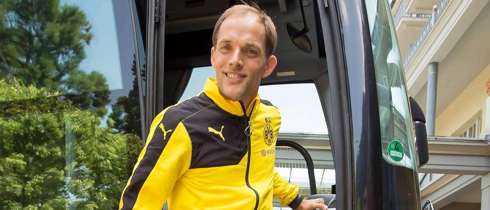 Guten Tag, ich komme jetzt öfter. Thomas Tuchel unterscheidet sich nicht nur optisch vom Vorgänger – er will auch anders Fußball spielen lassen. 