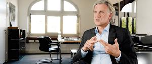 Stephan Schwarz, Präsident der Handwerkskammer Berlin und Geschäftsführer der Gebäudereinigungsfirma GRG Services.