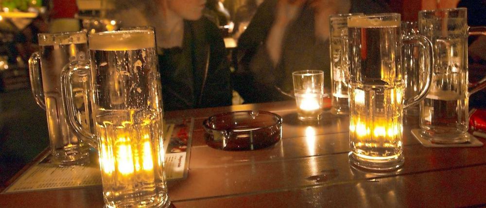 Kneipenabend im Prenzlauer Berg.