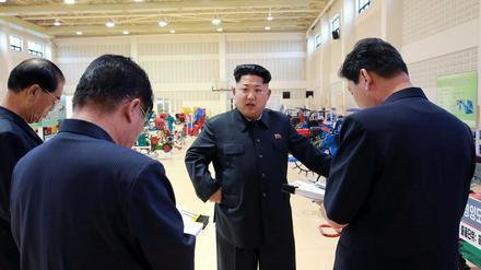 Nordkoreas Machthaber Kim Jong-Un.