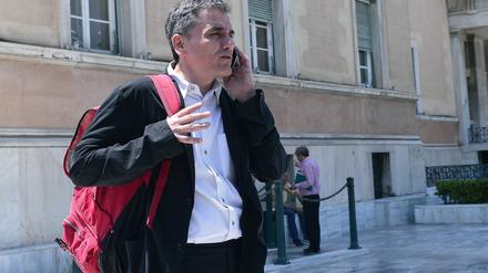 Ruhig verhandeln. Der neue griechische Finanzminister Euklid Tsakalotos gilt als Linker - und als Pragmatiker. Auch Griechenlands Gläubiger loben seine Verhandlungsführung.