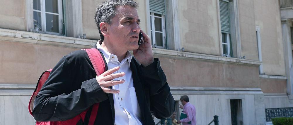 Ruhig verhandeln. Der neue griechische Finanzminister Euklid Tsakalotos gilt als Linker - und als Pragmatiker. Auch Griechenlands Gläubiger loben seine Verhandlungsführung.