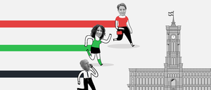 Eine exklusive Civey-Umfrage vom 23. September zeigt: Es ist noch fast alles offen. Außerdem wurde abgefragt, wen sich die Berliner als Bürgermeister wünschen.
