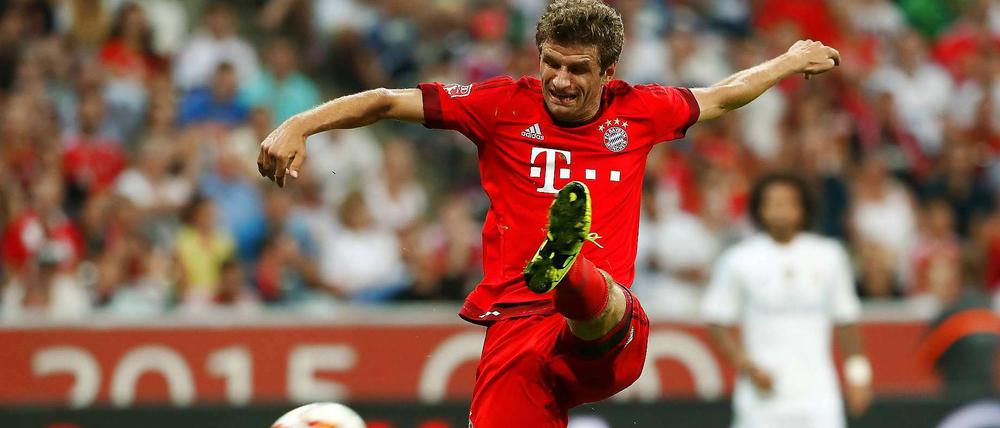 Bayrisches Urgestein. Nach Bastian Schweinsteigers Abgang ist Thomas Müller die Identifikationsfigur im Klub. Nur bei Trainer Pep Guardiola steht er offenbar nicht allzu hoch im Kurs.