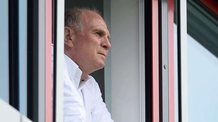 Den Verein im Blick. Hoeneß hält sich wieder häufiger beim FCB auf. 
