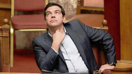 Wagt den Spagat. Alexis Tsipras, Ministerpräsident von Griechenland.