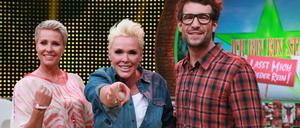 Die Dänin Brigitte Nielsen (Mitte) gewinnt das Sommer-Dschungelcamp von RTL.