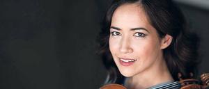 Die Geigerin Viviane Hagner.